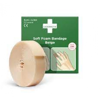 Cederroth soft foam bandage  - 3 cm x 4,5 m 